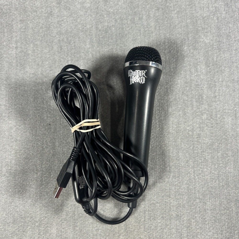 Activision Guitar Hero DJ Hero Microphone USB Wired OEM PS3 Xbox 360 Wii E-UR20